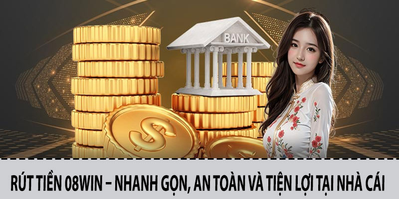 Rút Tiền 08win – Nhanh Gọn, An Toàn Và Tiện Lợi Tại Nhà Cái